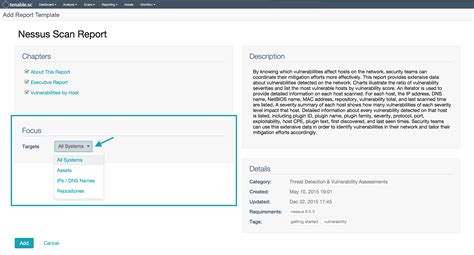 Nessus Report Templates