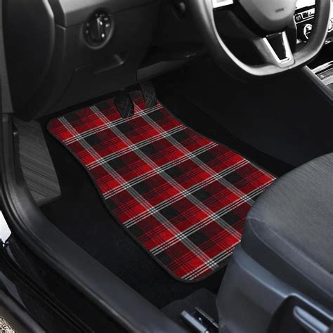 Red Plaid Car Floor Mats Car Floor Mats Set Floor Mats for - Etsy