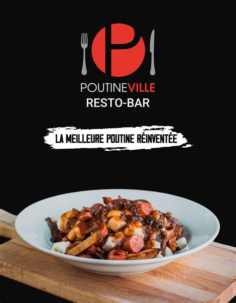 Poutineville Menu