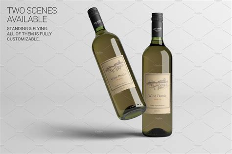 25+ Wine Label Mockup PSD Free Download - Graphic Cloud