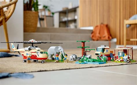 LEGO City Wildlife Rescue Operation 60302 Building Kit; Creative Toy; Best Gifts for Kids; New ...