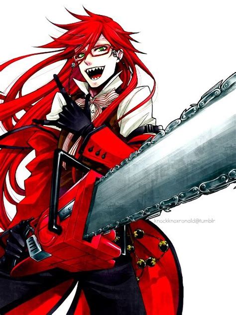 Anime: Kuroshitsuji (black butler) Character name: Grell Sutcliff | Black butler kuroshitsuji ...