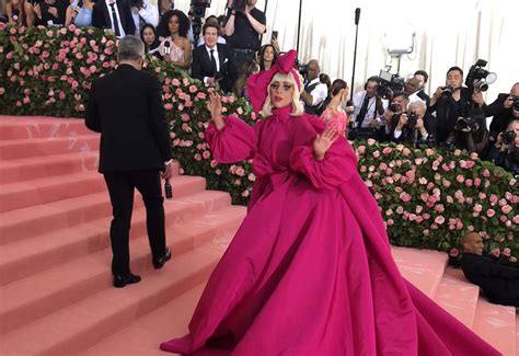 Lady Gaga rocks FOUR different outfits on the Met Gala pink carpet ...