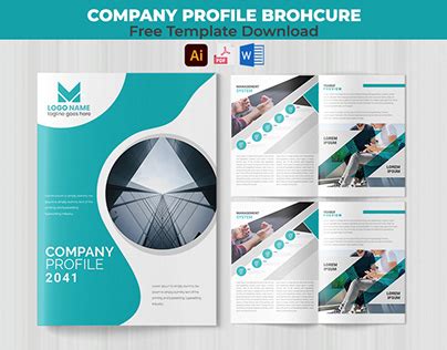 Company Profile brochure Design Template Free Download | Behance