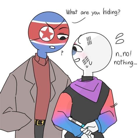 [Countryhumans][North Korea][South Korea] Mmmmm, I love me some NKxSK ...