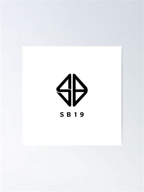 "SB19 Logo" Poster for Sale by Stevemercer | Redbubble