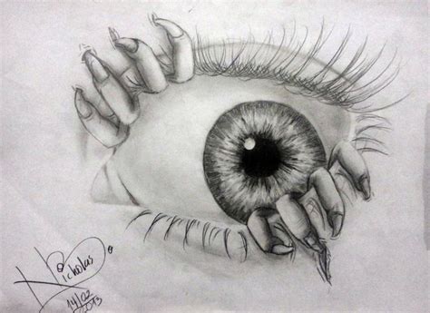 Eyeball drawing, Drawings, Gothic drawings