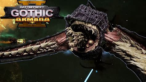 Tyranid Hiveship Tyranids Vs Orkz Battlefleet Gothic: Armada 2 Multiplayer Gameplay - YouTube