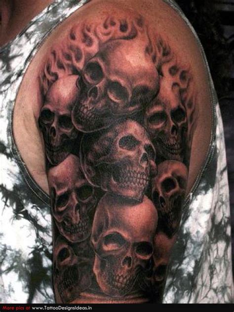 51 Skull Tattoos For Men and Women - InspirationSeek.com