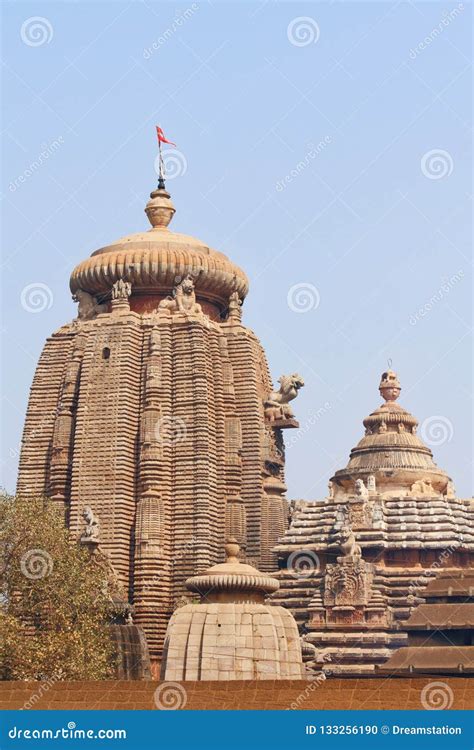 Lingaraj Temple in Orissa stock photo. Image of lingaraj - 133256190