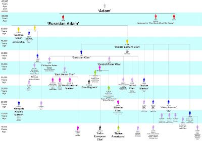 Placeholder: Human Family Tree: Paternal Side (Y-DNA)