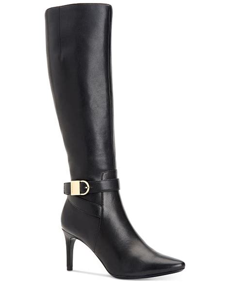 Calvin Klein Jemamine Tall Dress Boots Created for Macy’s - Boots ...