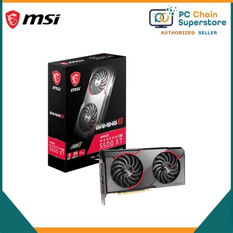 MSI Radeon RX 5500 XT GAMING X 8GB GDDR6 Graphics Card | Lazada PH