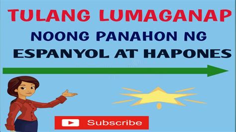 TULANG LUMAGANAP NOONG PANAHON NG MGA ESPANYOL AT HAPONES # ...