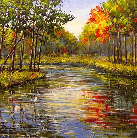 Acrylic Landscape Paintings On Canvas - Top Painting Ideas