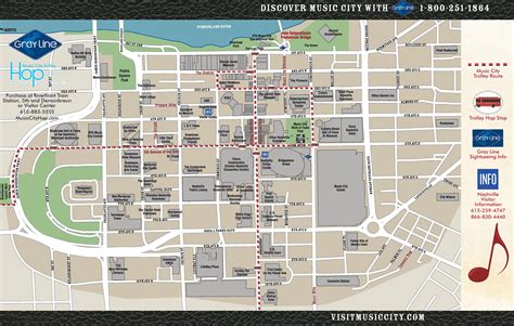 Downtown Nashville Map Printable Tripadvisor Helps You Spend Less.