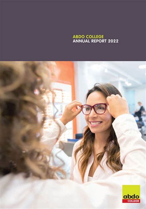 ABDO College releases new annual report | Eye News