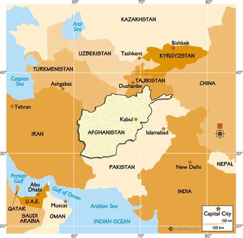 Afghanistan Maps & Facts | Map, Afghanistan, Usa map