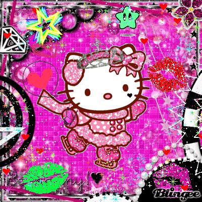 Kitty Glitter...@ Picture #125249540 | Blingee.com