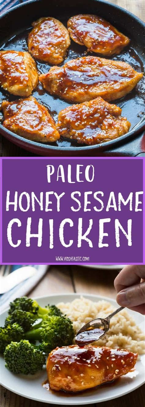 Paleo Honey Sesame Chicken - make it in 15 MINS! | Paleo honey, Honey sesame chicken, Paleo ...