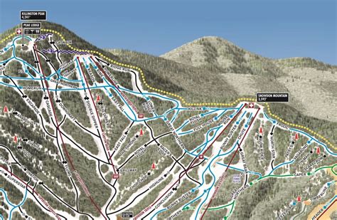 2020 KILLINGTON Ski Trail Map | Etsy