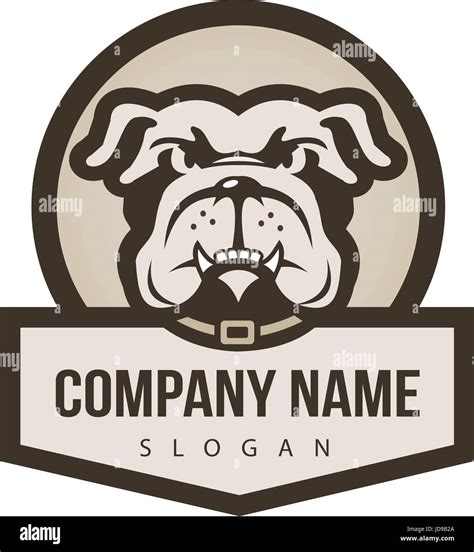 Bulldog logo Stock Vector Image & Art - Alamy