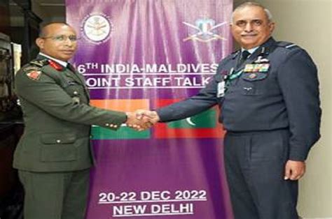 6th India-Maldives Joint Staff Talks held in New Delhi