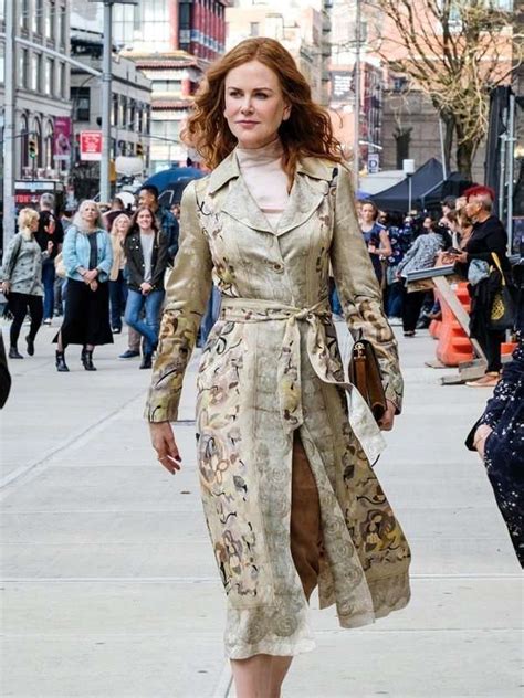 The Undoing Nicole Kidman - Grace Fraser Printed Coat