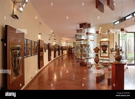 Archaeological Museum, Agrigento, Sicily Stock Photo - Alamy