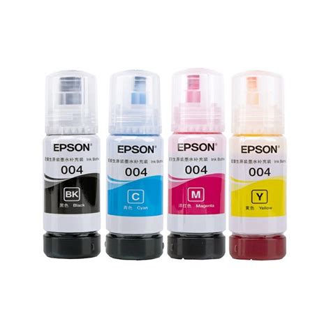 Epson Ecotank Ink Refill 65ml 003 004 Dakwat Printer | Shopee Malaysia