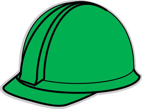 Green Hard Hat Clip Art at Clker.com - vector clip art online, royalty free & public domain