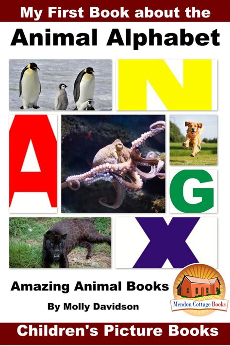 My First Book about Animal Alphabet - Amazing Animal Books – Mendon ...