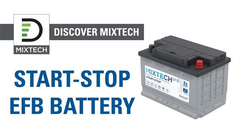 Discover Battery™ EFB Start-Stop Technology - YouTube