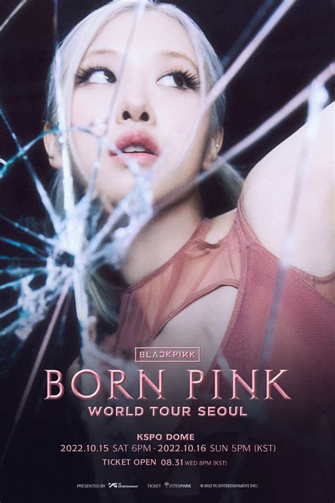 BLACKPINK - 'Born Pink World Tour Seoul' Teaser Posters | kpopping