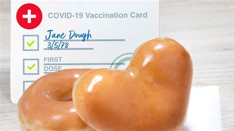 Krispy Kreme COVID donuts: Get two free with vaccine through Sept. 5