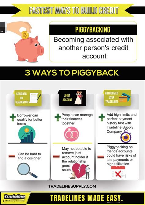 The Fastest Ways to Build Credit [Infographic] | Ways to build credit, Credit card infographic ...