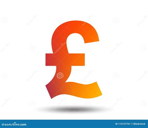 Pound Sign Icon. GBP Currency Symbol Stock Vector - Illustration of ...