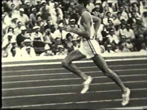 Herb Elliott Running Form in Slow Motion in Rome Olympics 1960 - YouTube