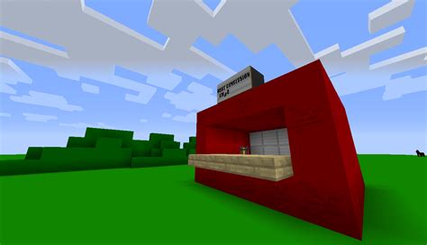 I'm recreating Free Country, USA in Minecraft! It's still really rough ...