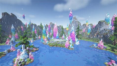 End Crystal Tower Minecraft Map