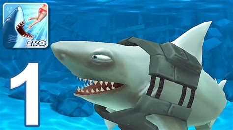 Hungry Shark Evolution - Gameplay Walkthrough Part 1 (iOS, Android ...