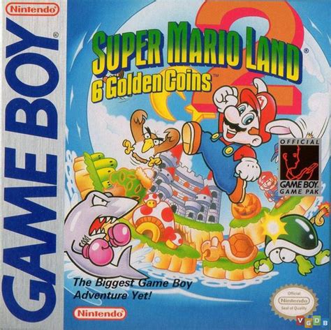 Super Mario Land 2: 6 Golden Coins - VGDB - Vídeo Game Data Base