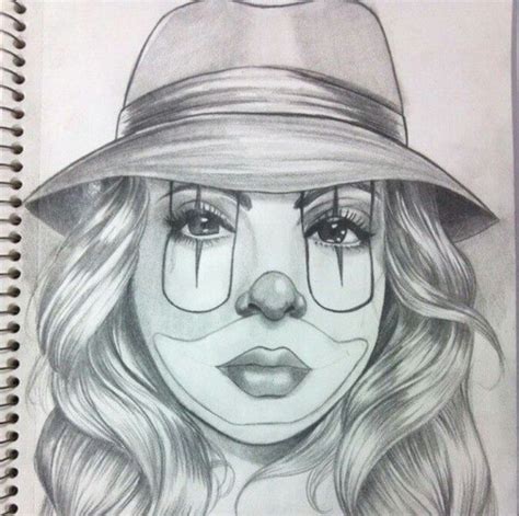 Gangster Clown Drawings at PaintingValley.com | Explore collection of ...