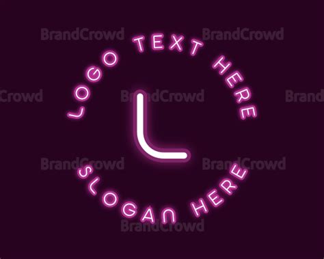 Neon Light Tech Logo | BrandCrowd Logo Maker