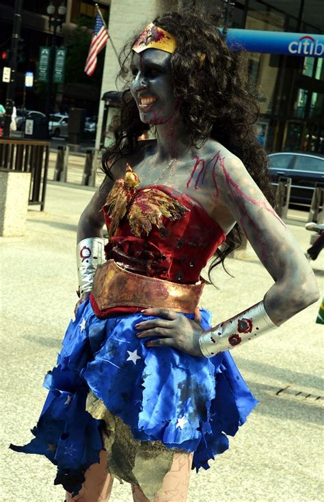 Zombie Wonder Woman Crop | Went to Chicago to visit a friend… | Flickr