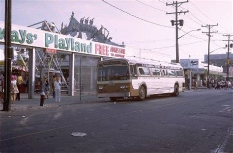 Q53 bus to Rockaway Beach. Photograph taken 7/16/1972 by Steve Zabel | Rockaway beach, Rockaway park