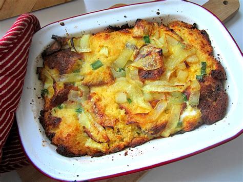 Baked Corn Bread Pudding