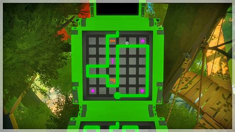 Puzzle solutions - green | Tree house in The Witness - The Witness Game Guide & Walkthrough ...