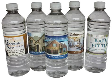 Custom label bottled water | Water bottle, Personalized water bottles ...