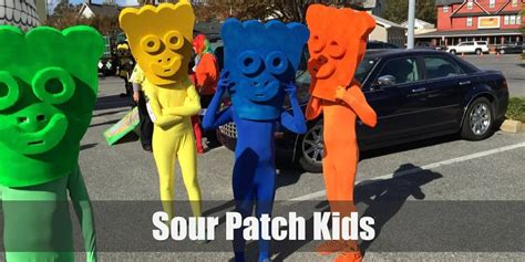 Sour Patch Kids Costume for Halloween